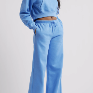 Wide Leg Fleece Pants